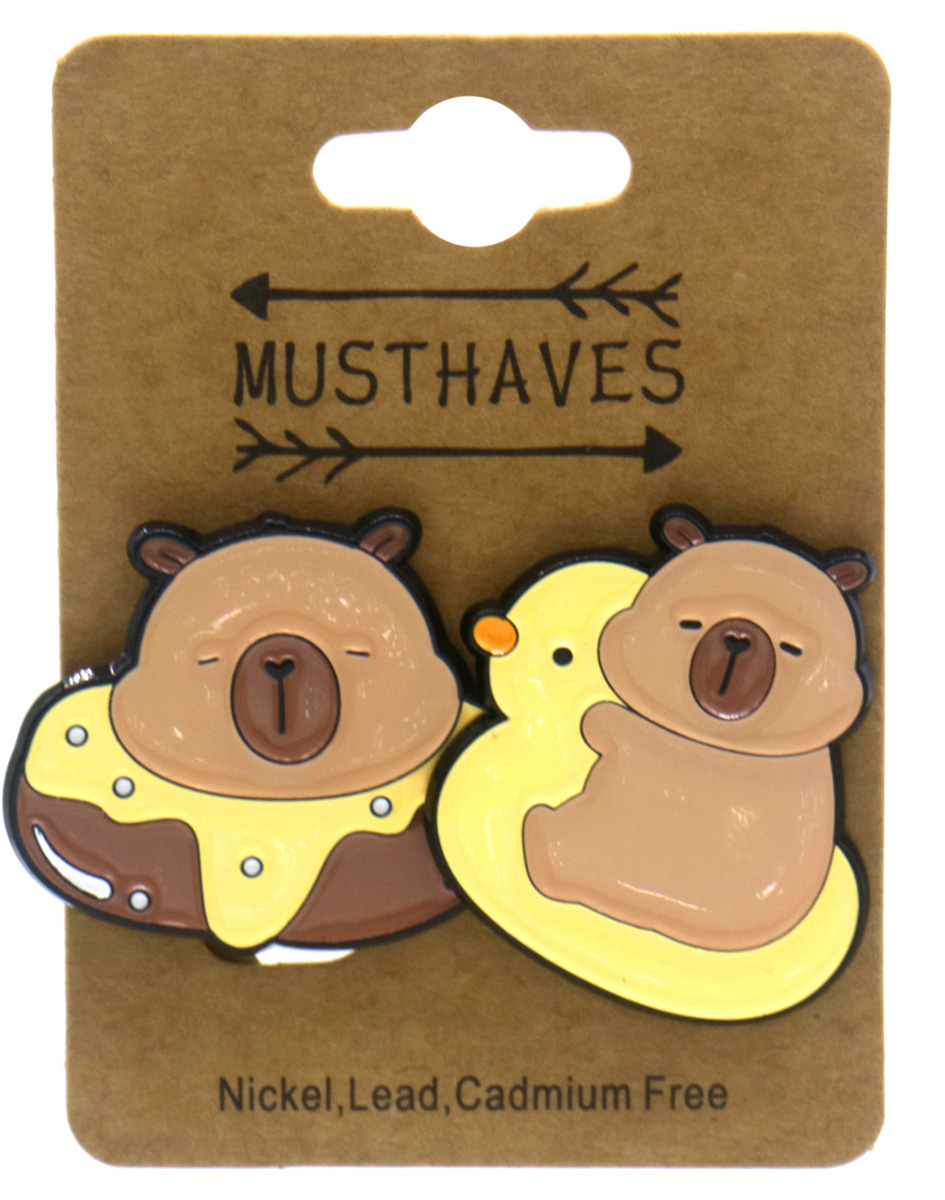 C-D17.4 PIN2557-015-1 Set of Pins Capybara