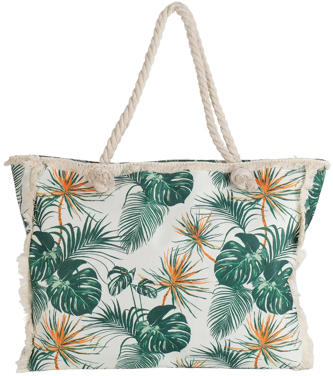 R-A2.1 BAG1111-003-3 Beach Bag with Tassels 50x40x10cm