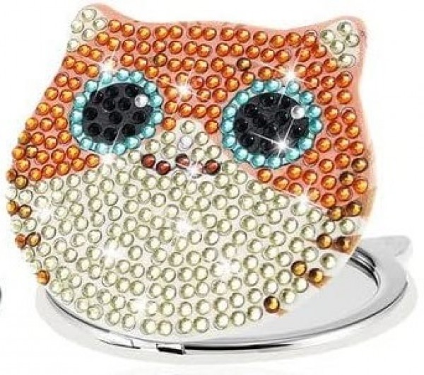 X-C2.1 Mirror2348-021A Diamond Painting Mirror 7.5cm Cat
