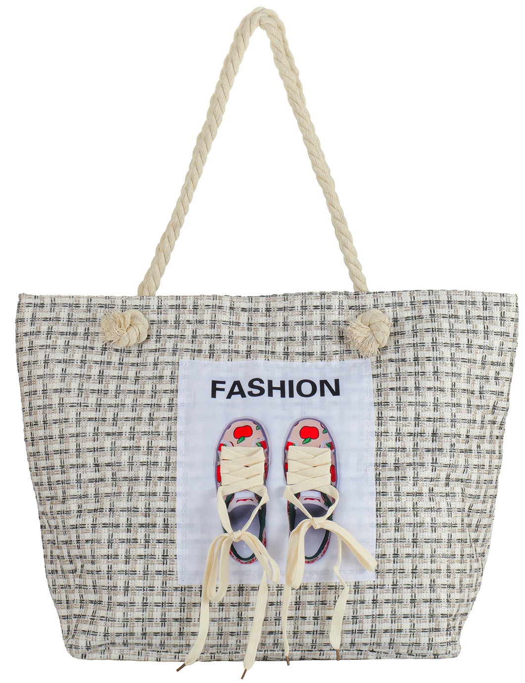 Z-E3.3 BAG1112-002-2 Beach Bag Fashion 47x37x13cm