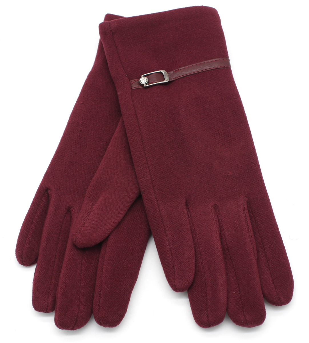 X-L6.2 GLOVE403-004E Gloves Bordeaux Red
