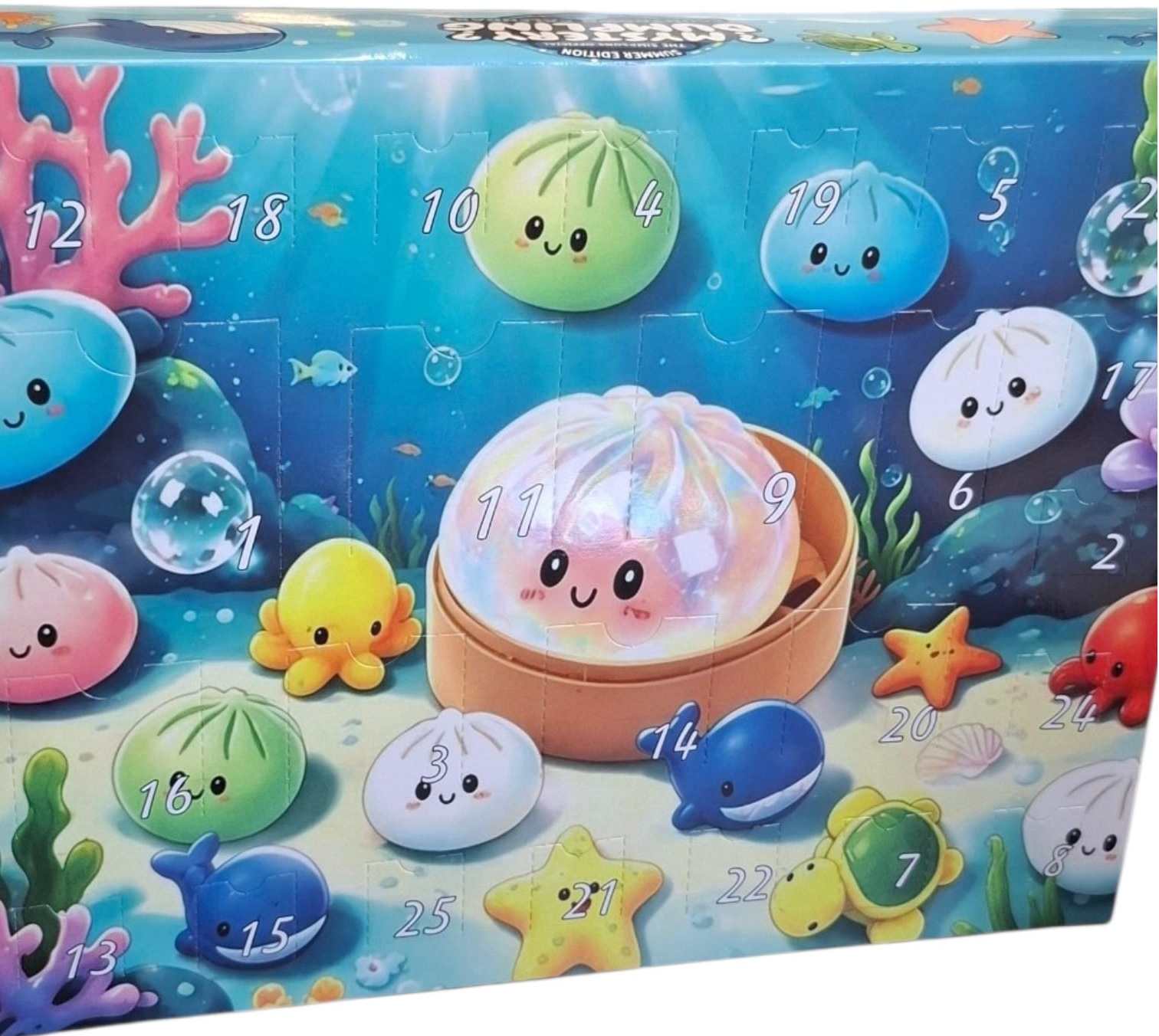 Z-C2.5 TOY2610-094 Squishy Advent Calendar Christmas - 24pcs