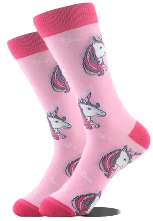 S-E1.3 SOCKS2607-001 Pair of Socks Size 38-45 Unicorn