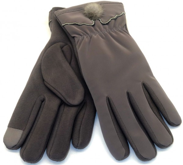 T-F2.2  GLOVE703-003 No. 5 Thick Gloves Grey