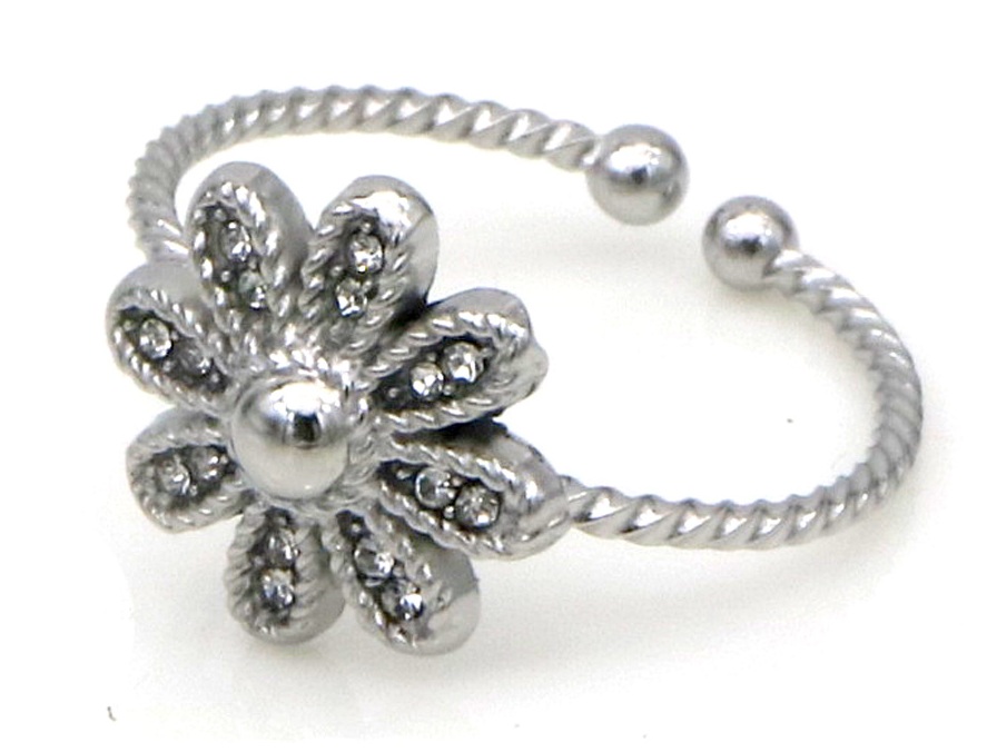 H-C5.1  R25106-006S S. Steel Ring Flower Adjustable