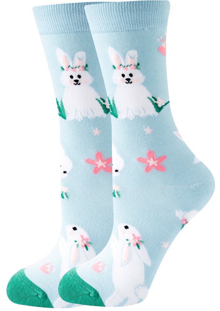 S-E4.3 SOCKS2316-186 Pair of Socks Size 36-43 Rabbit