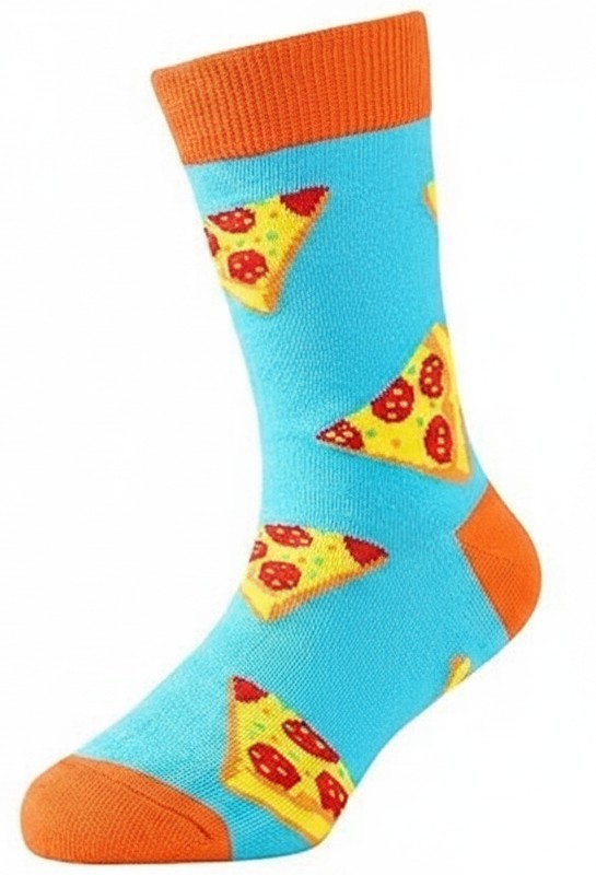 S-I5.2 KS25107-009 Pair of Socks Size 36-43 Pizza