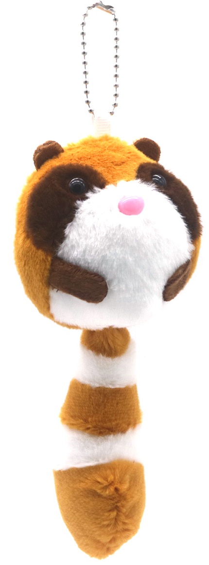 T-A6.1 KY2555-006 Plush Keychain Red Panda 15x6cm
