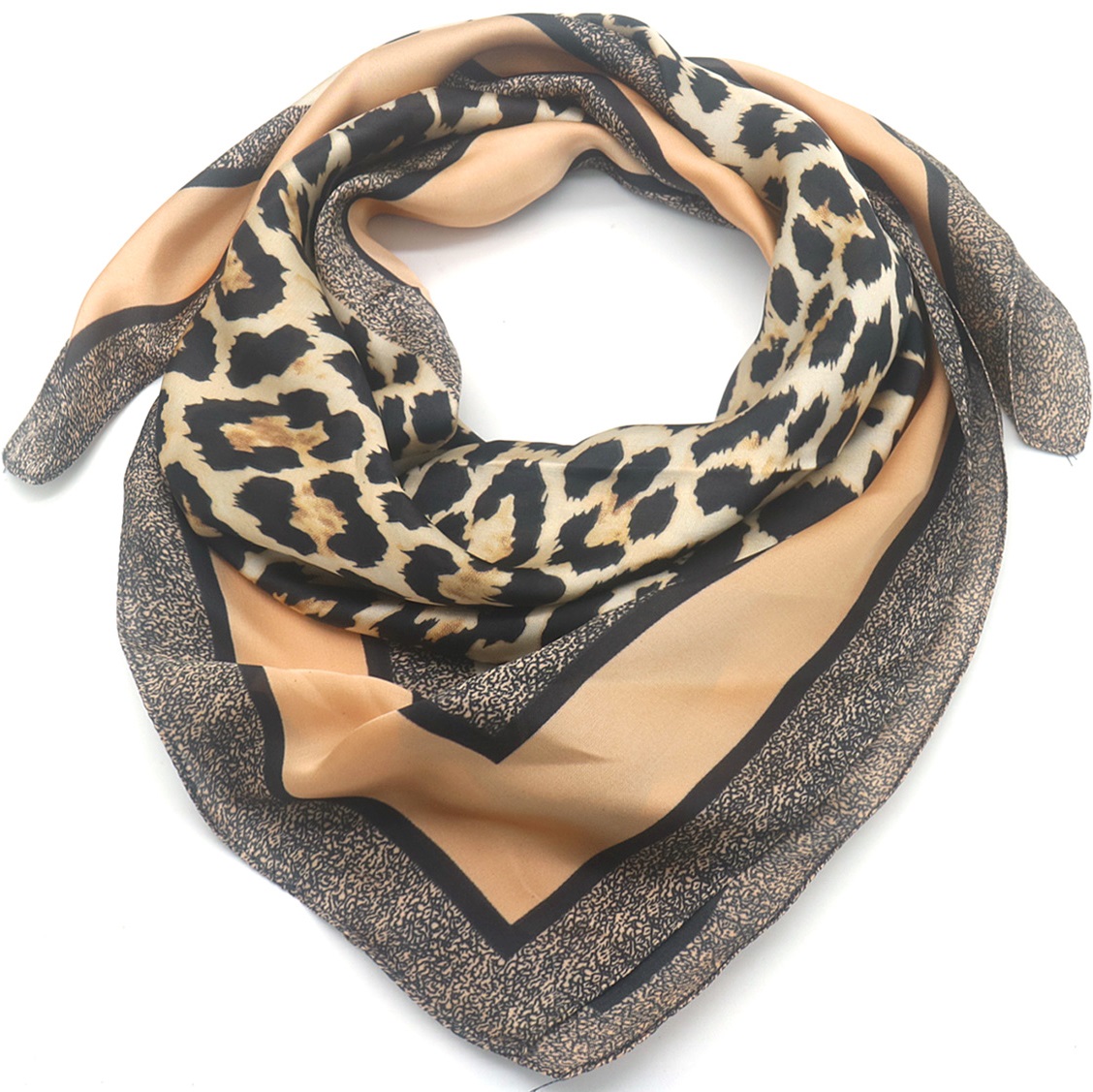 I-B6.3 SCARF815-006-1 Silk Look Scarf 70x70cm
