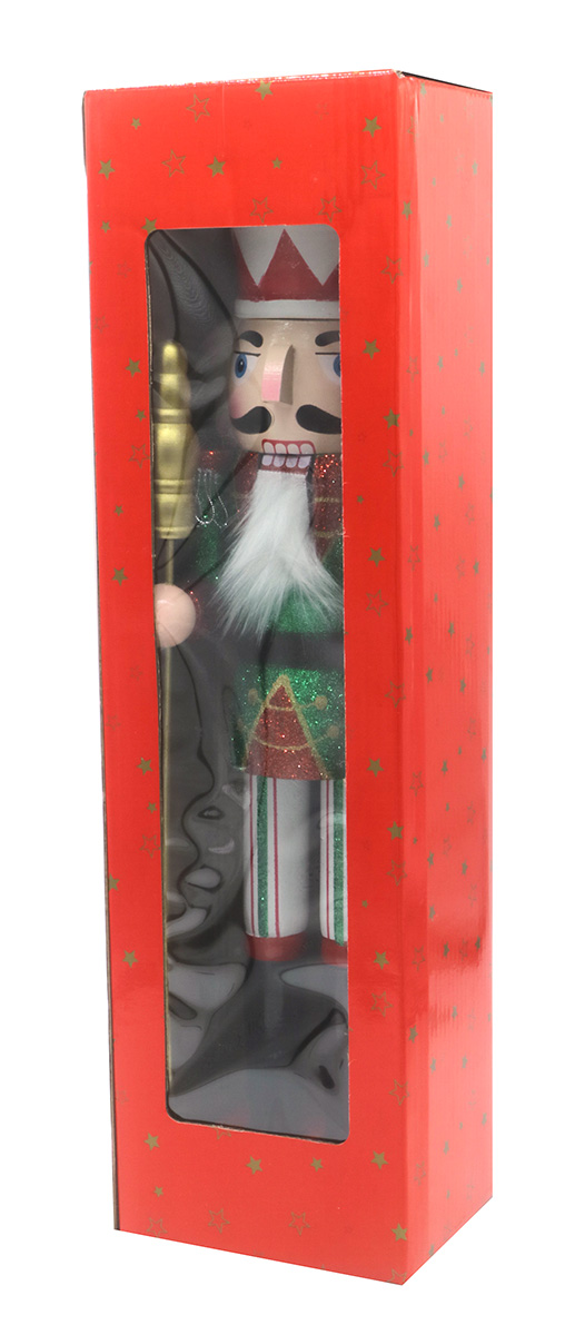 L-D2.2 DC1046-008 Large Nutcracker Christmas 38cm
