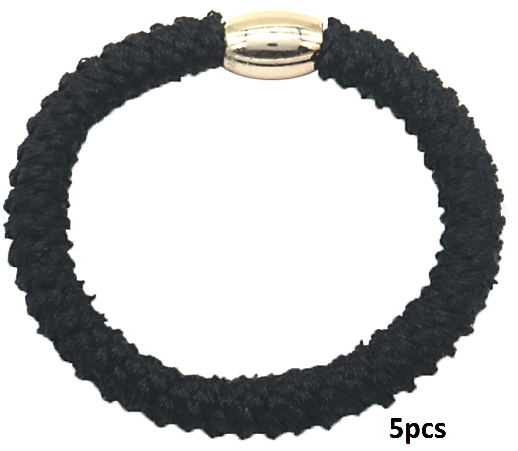 G-F21.1 H2253-004-No. 5 Hair Elastics 5pcs
