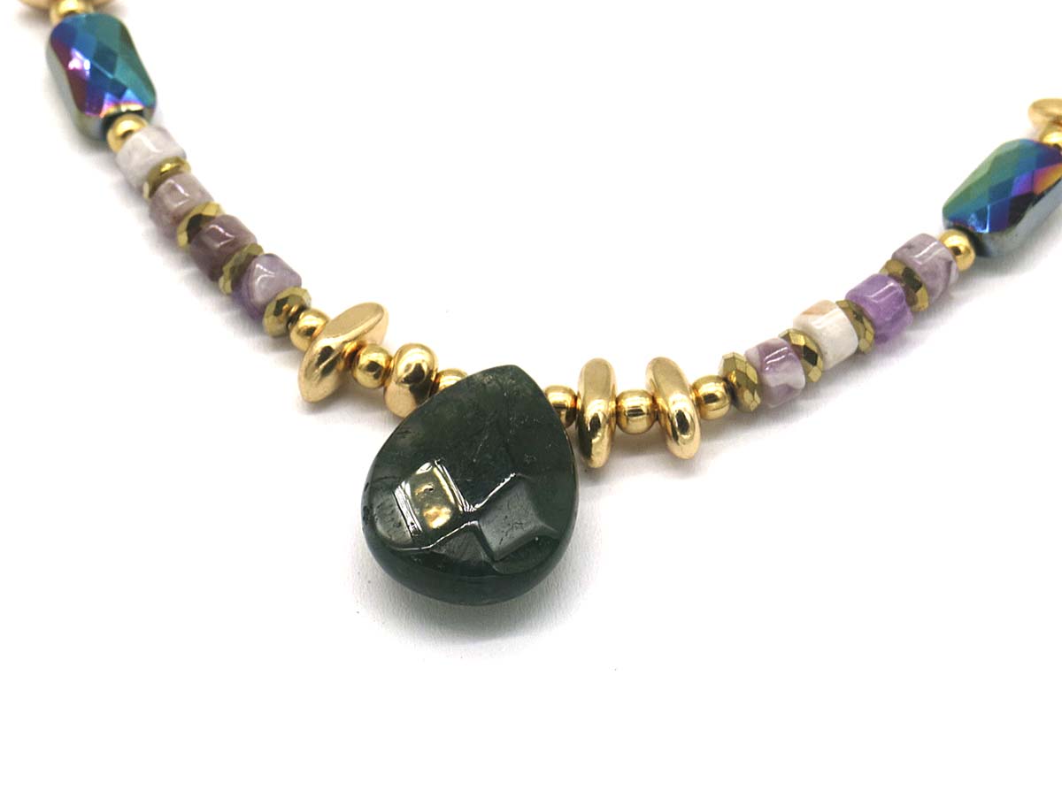 I-C18.1 N221-361 No. 4 S. Steel Necklace 40-46cm