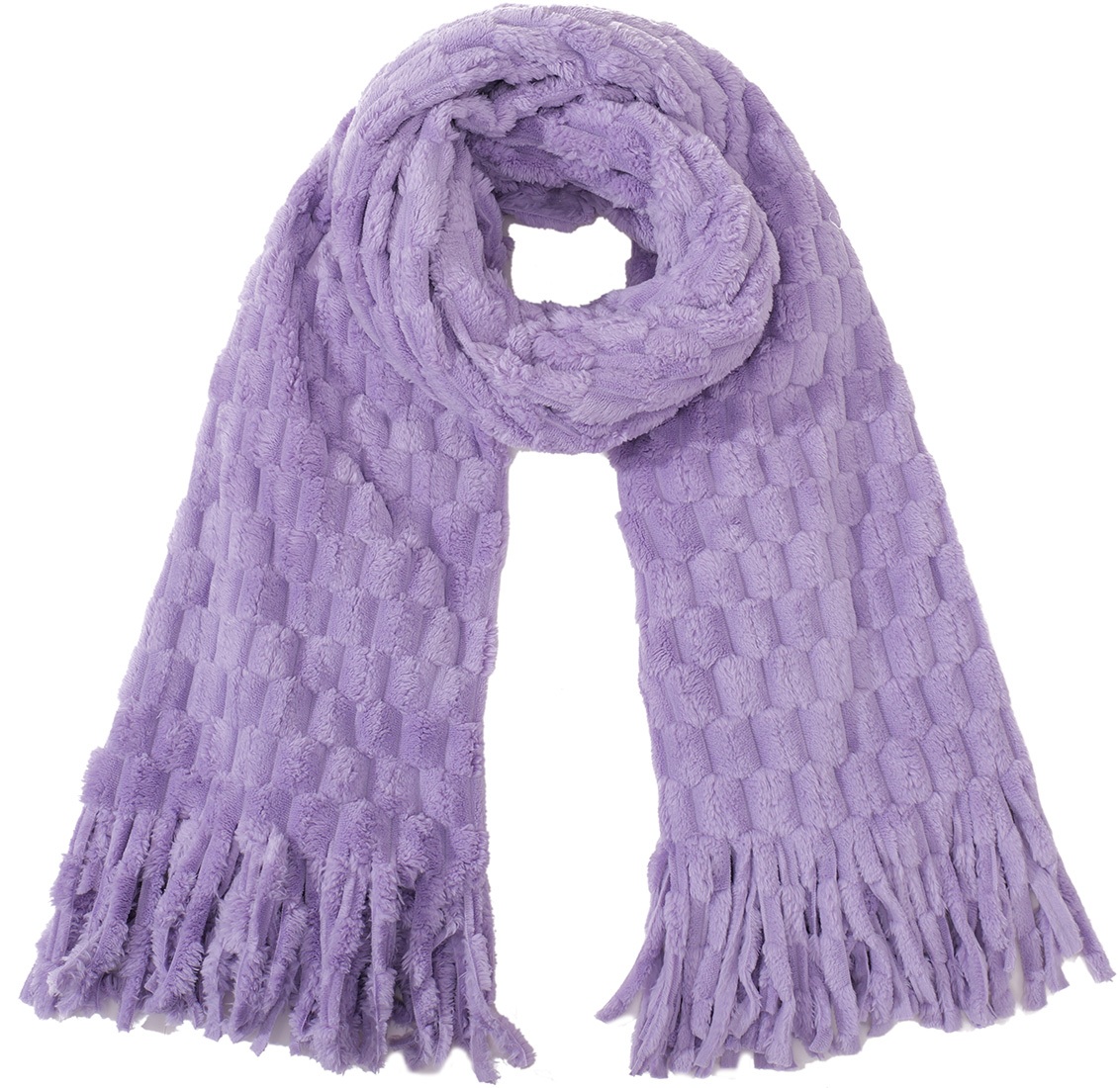 R-F7.2  SCARF1006-001-6 Soft Winter Scarf 180x60cm Purple R-F7.2  SCARF1006-001-6 Soft Winter Scarf 180x60cm Purple