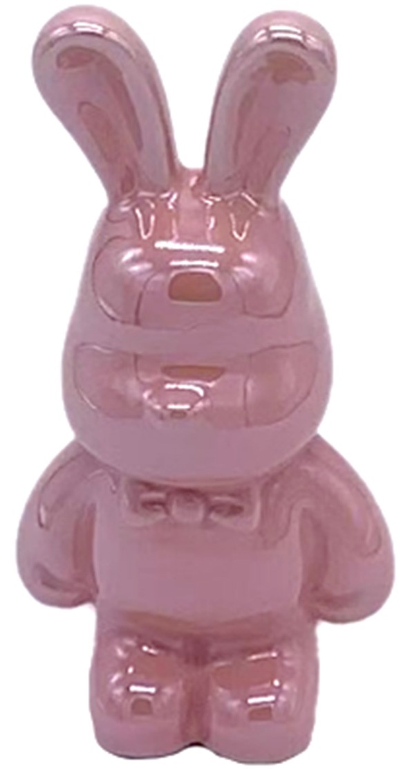 R-B7.1 DC1048-002-3 Ceramic Rabbit 16cm Pink