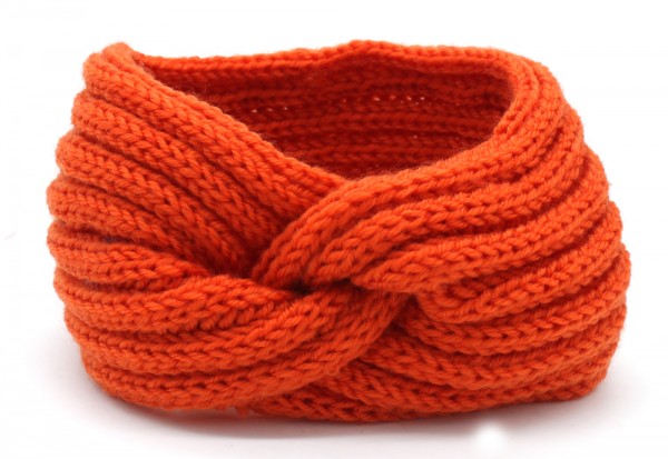 I-D18.2 H401-001B Knitted Headband Orange