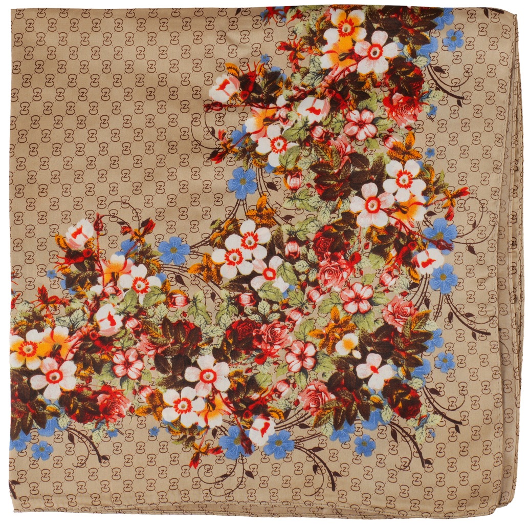 X-A3.1  SCARF1107-002-25 Summer Scarf 70x70cm