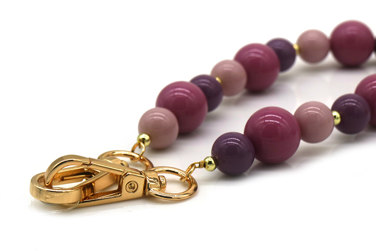 F-E22.3 KY1144-001-7 Phone Cord Purple